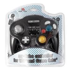 Manette Noire Wii/GC avec fonction Turbo