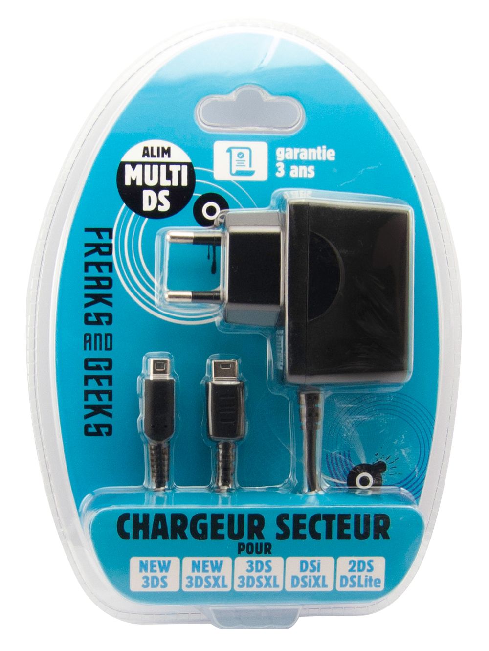 Chargeur Secteur DS Lite- DSi-DSiXL-3DS-3DS XL