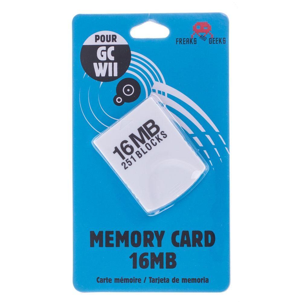 Wii/GameCube Memory Card 16MB (251 block) White