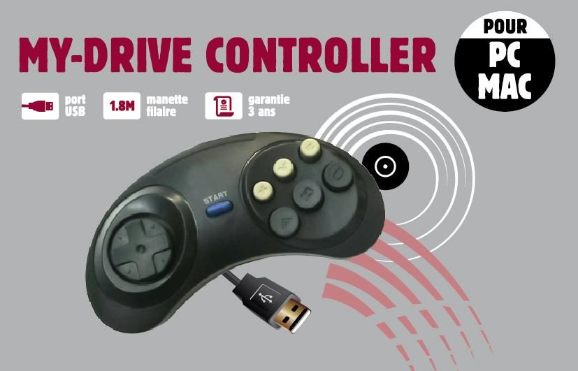 My-Drive USB Controller for PC/Mac