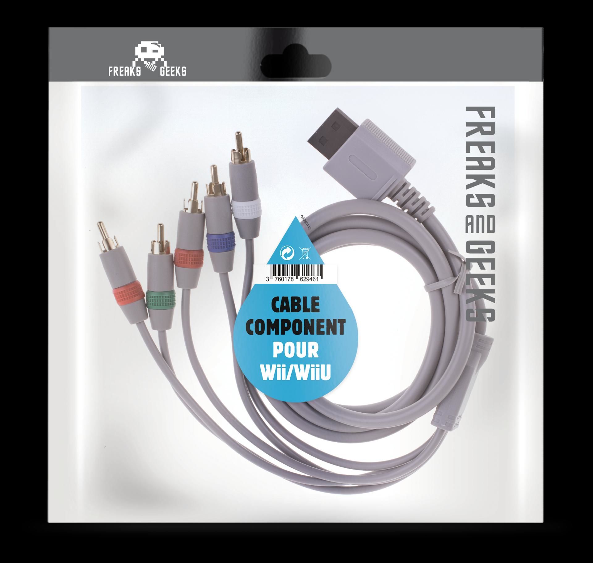 Wii/WiiU Component Video Cable