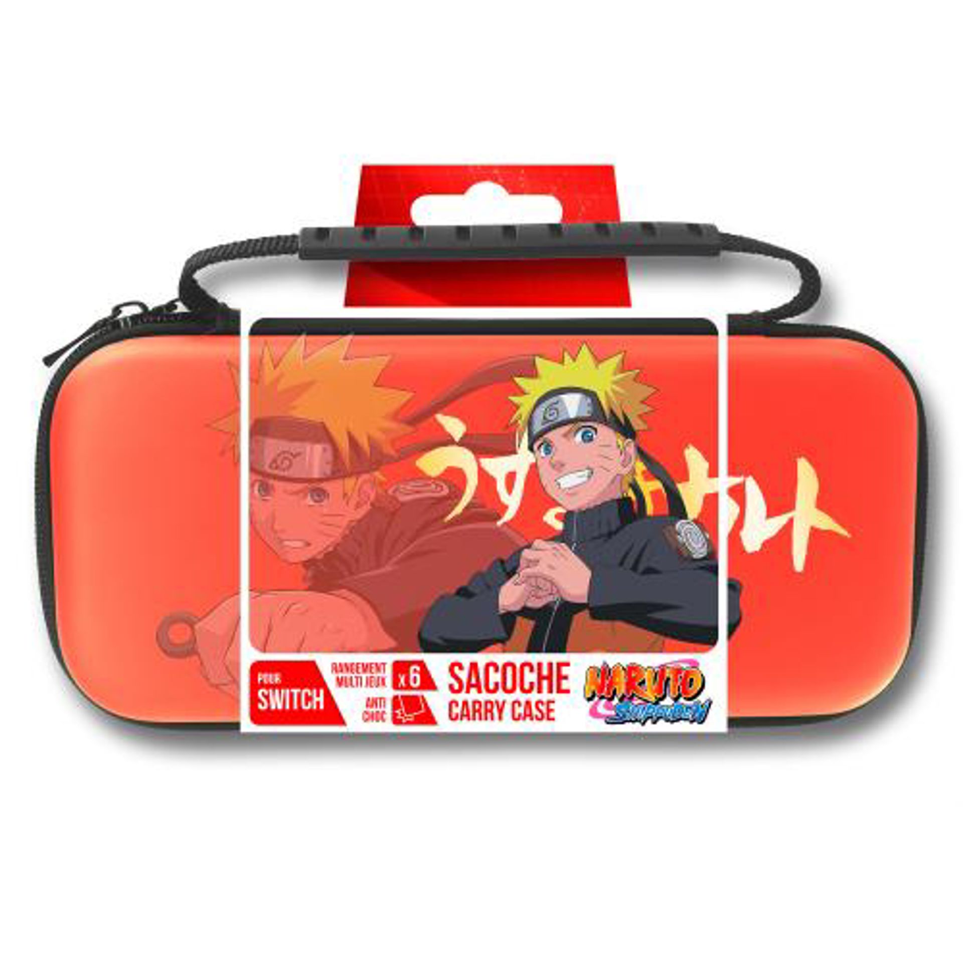 Naruto Shippuden - Sacoche de Transport Naruto pour Nintendo Swi