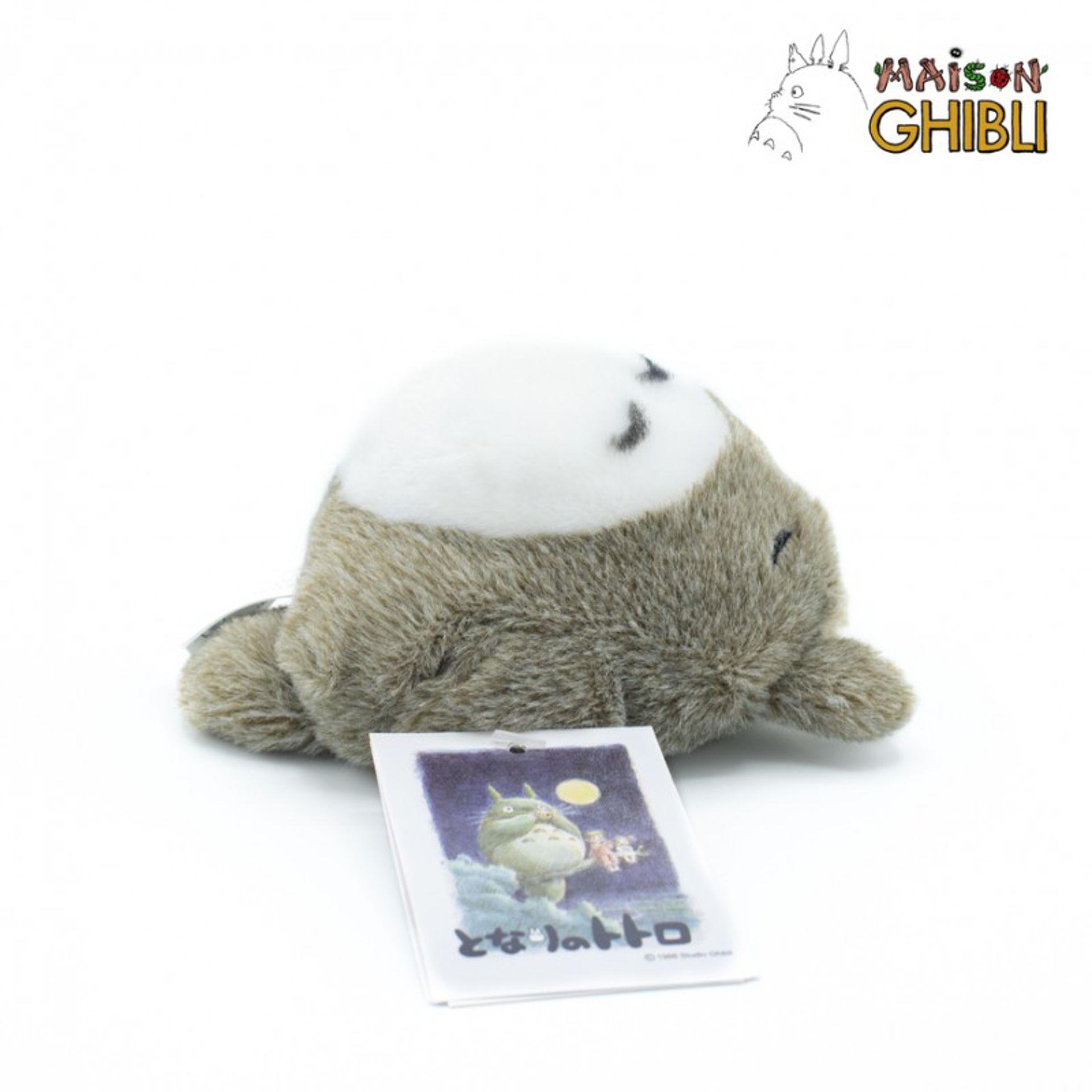 Ghibli - Mon Voisin Totoro - Peluche Fluffy Totoro Gris Allongé