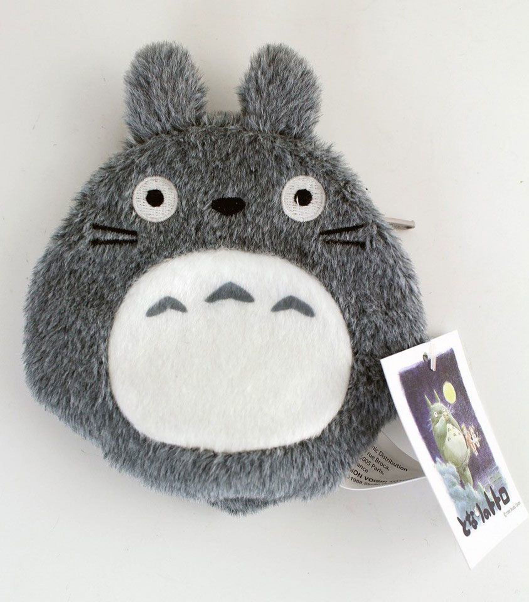 Ghibli - Mon Voisin Totoro - Porte-Monnaie Peluche Totoro Gris