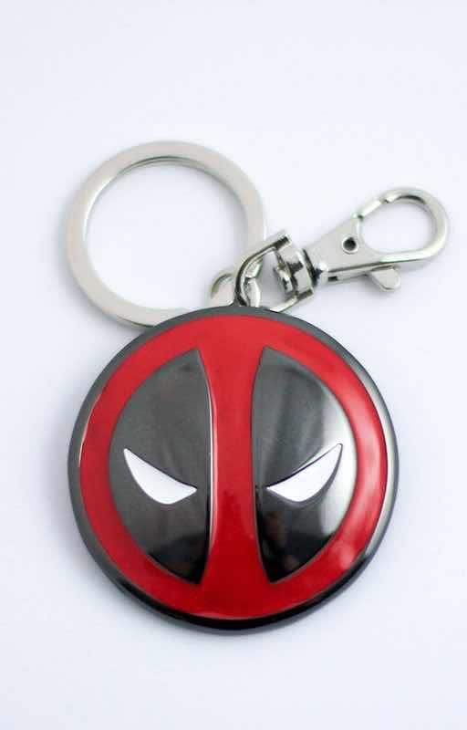 Marvel - Porte-Clefs Logo Deapool en Métal