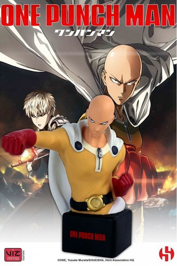 One Punch Man - Buste de Saitama (Sérieux) 20cm