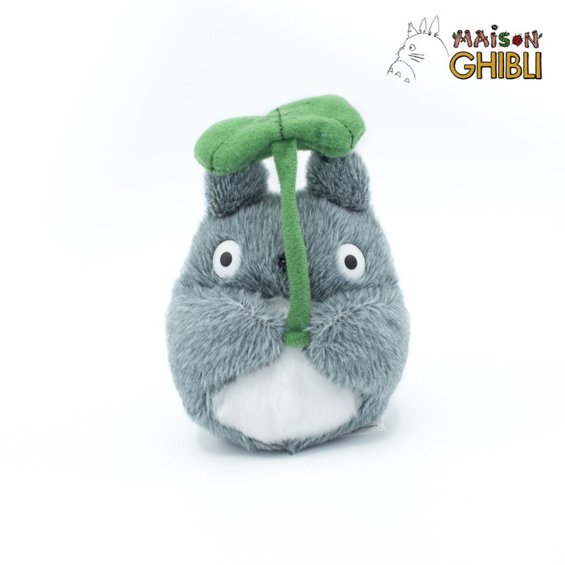 PELUCHE - MON VOISIN TOTORO - TOTORO AVEC SA FEUILLE - STUDIO GHIBLI -  Cdiscount Jeux - Jouets