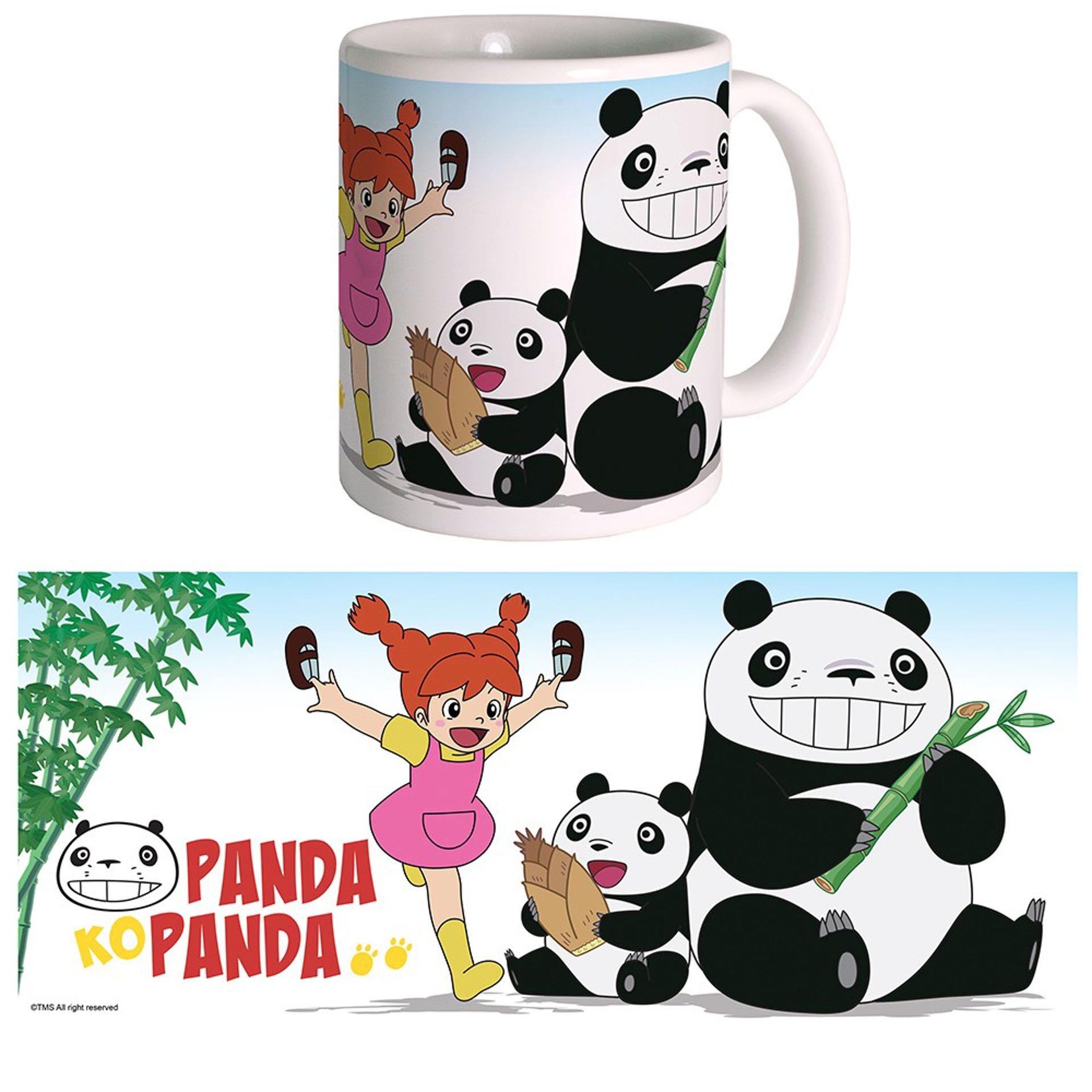 Ghibli - Petit Panda - Mug classique Bambou 340 ml
