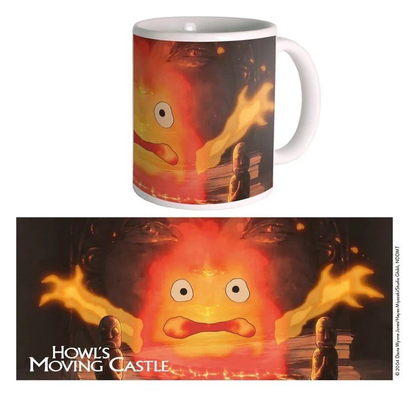 Le Château Ambulant Tasse Calcifer