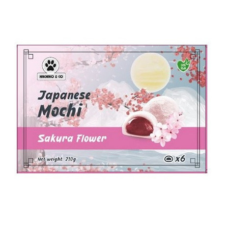 Mochi - Saveur Sakura Fleur de Cerisier 210gr