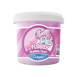 Mr Flossy Barbe à papa Classic Bubble Gum 40 Gr x 12
