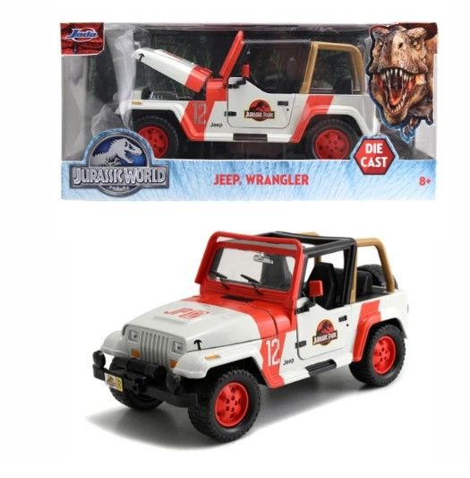 JURASSIC PARK - Jeep Wrangler 1992 - 19cm - 1:24