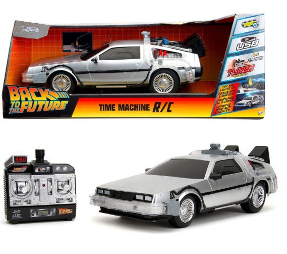 Retour vers le Futur véhicule 1/16 RC Time Machine contrôle infrarouge