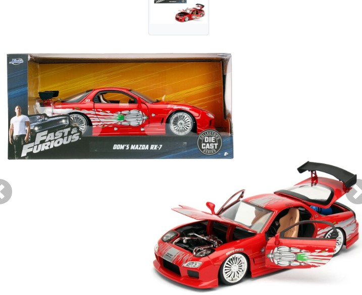 FAST & FURIOUS - 1993 Mazda RX-7 - 1:24