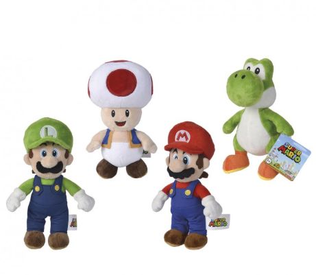 Assorted Super Mario 20cm plush