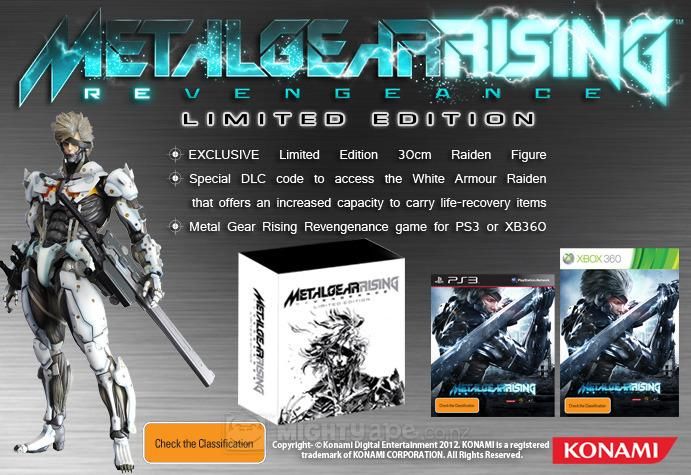 Metal Gear Rising : Revengeance Limited Edition