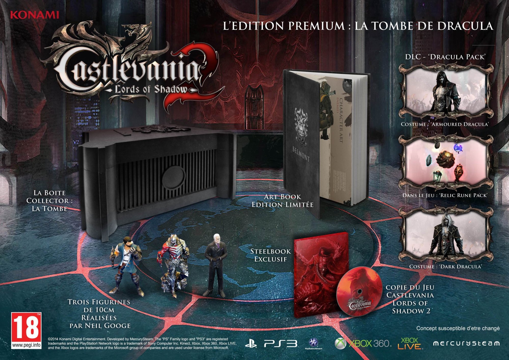 Castlevania Lords of Shadow 2 Dracula's Tomb Premium Edition