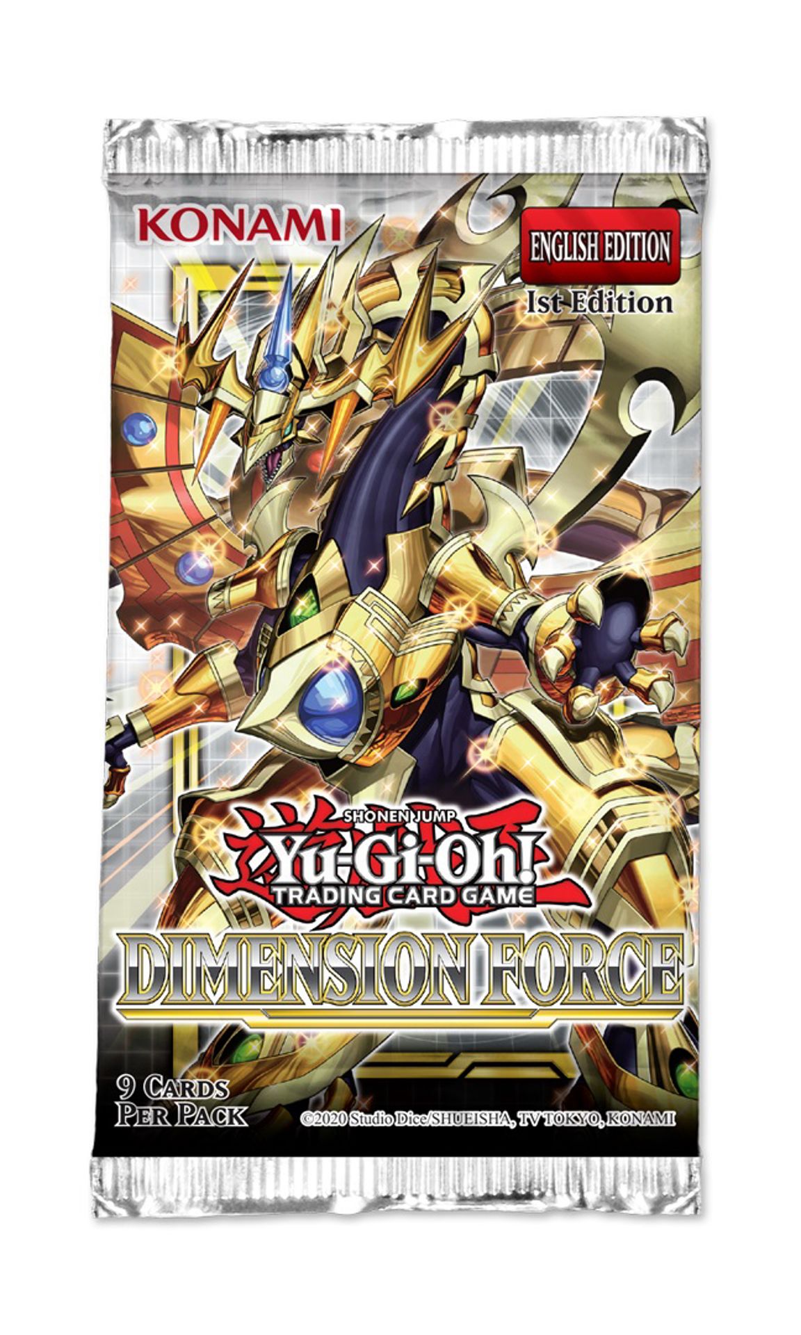 Yu-Gi-Oh! TCG - Dimension Force Booster Pack (Cardboard Blister)