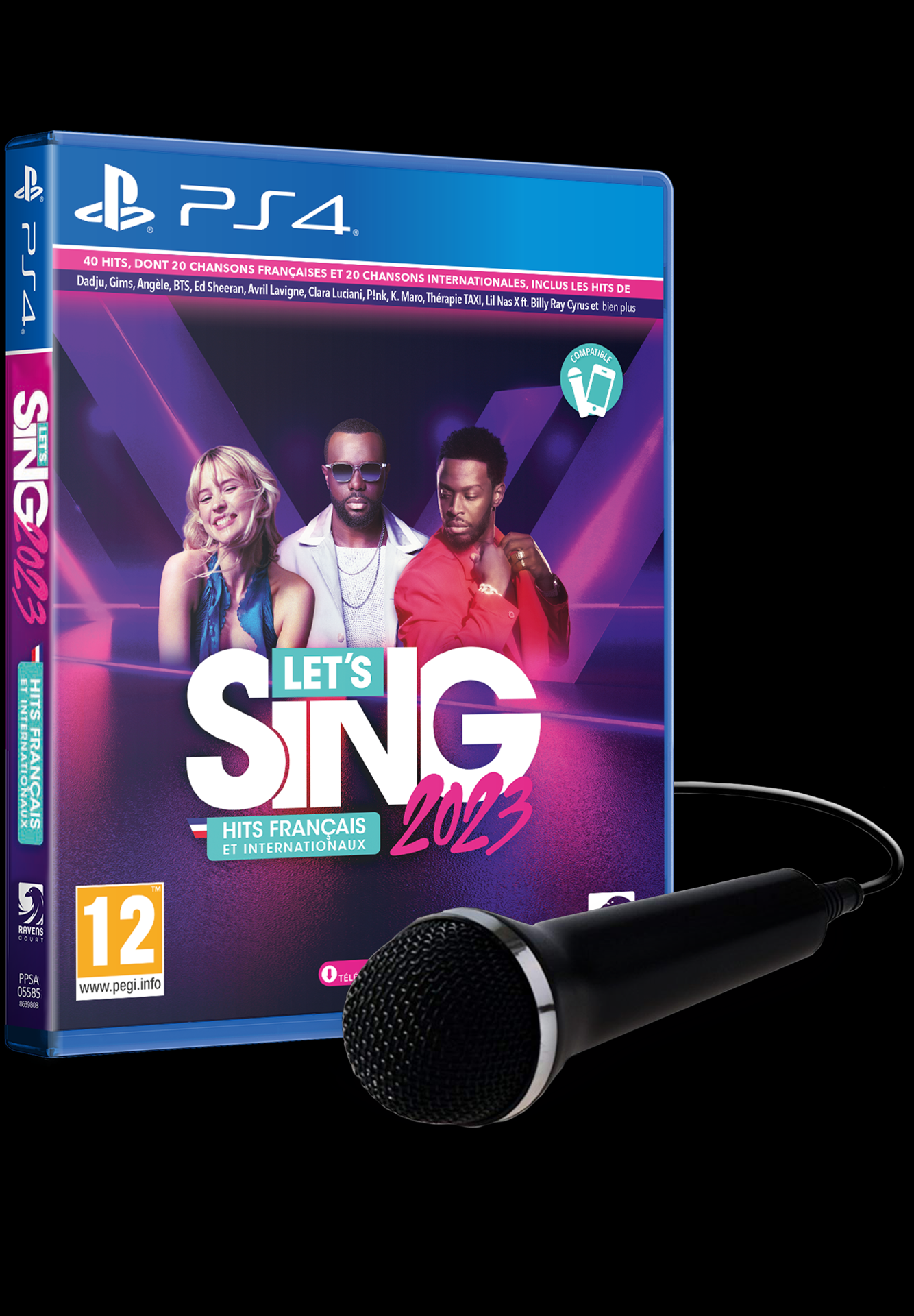 Let\'s Sing 2023 - Hit français et internationaux + 1 Microphone