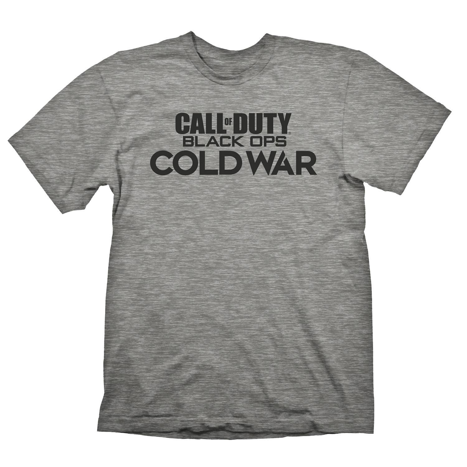 Call of Duty: Cold War T-Shirt \"Logo\" Gris XL