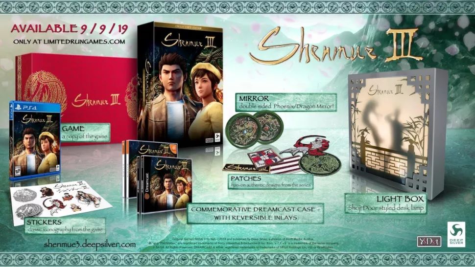 Shenmue 3 Edition Collector