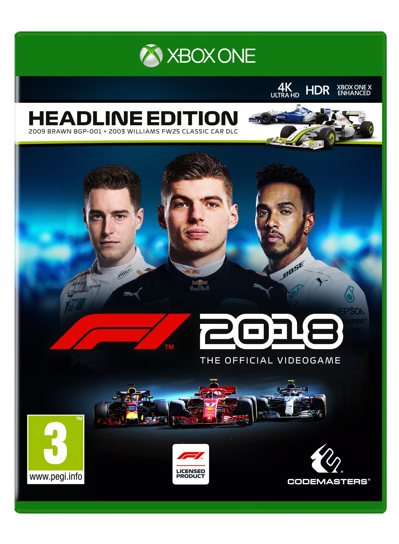 F1 2018 Headline Edition