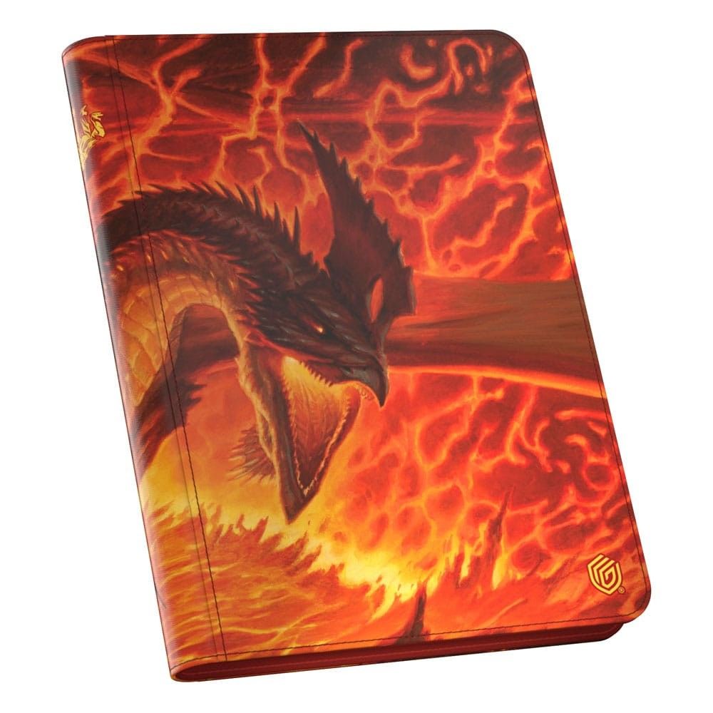 Ultimate Guard Zipfolio 360 Xenoskin Magic: The Gathering \"Tarkir: Dragonstorm\" - Magmatic Hellkite