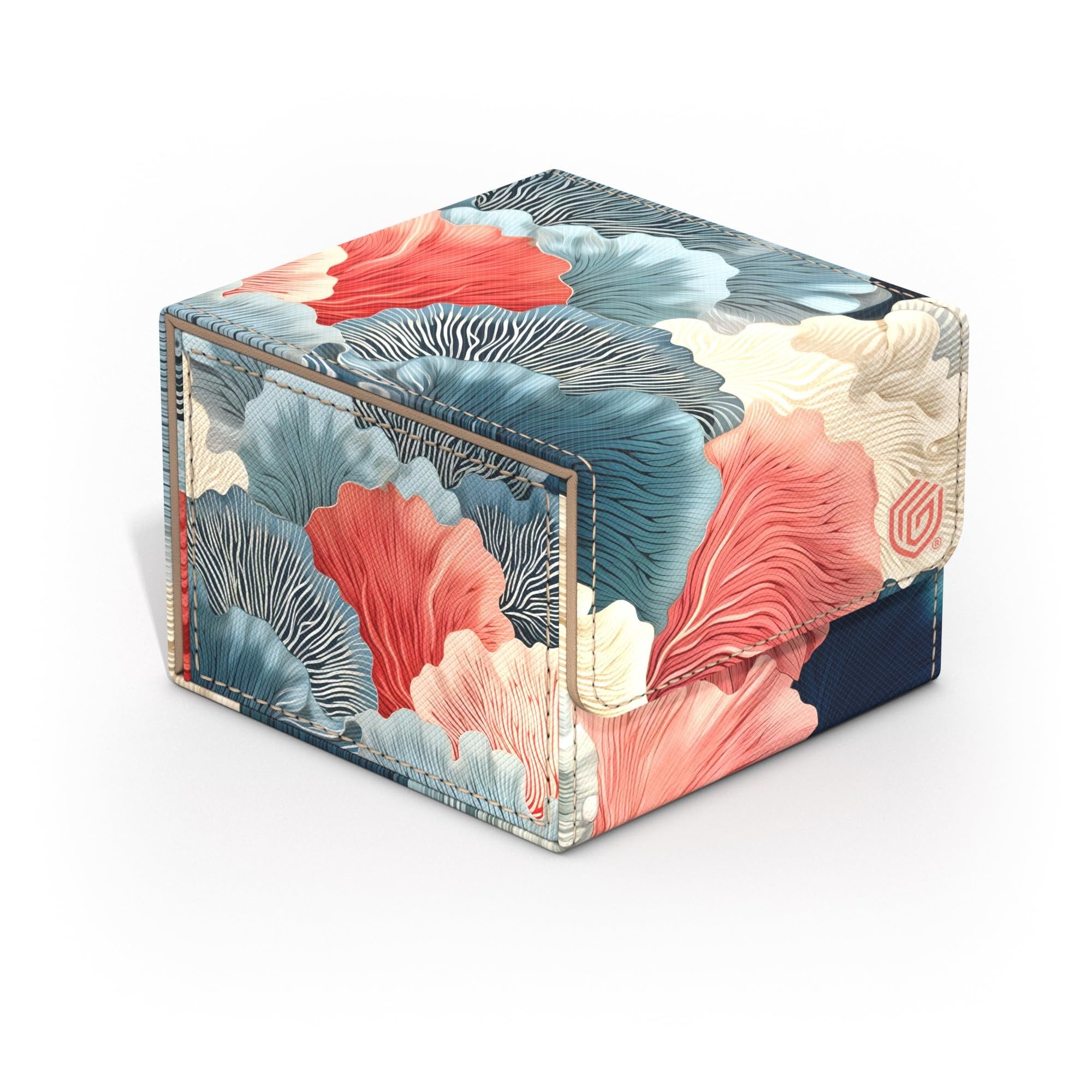 Ultimate Guard Sidewinder 133+ Xenoskin Deck Box Coral Places Reef Flowers