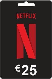 Netflix Card 25 Eur
