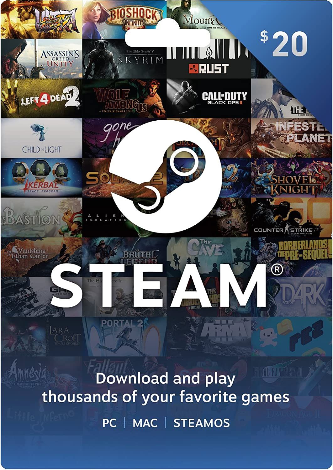 Steam Card 20 €