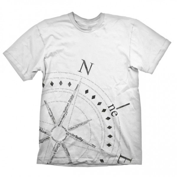 Uncharted 4 Compass T-Shirt - L