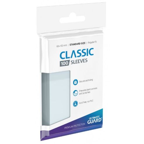 Ultimate Guard 100 pochettes Classic Soft
