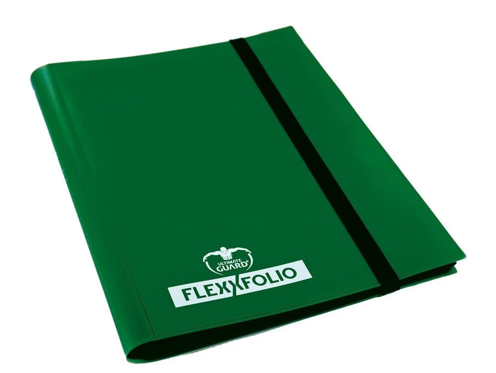 Ultimate Guard UGD010163 Flexxfolio 160-8-Pocket Trading Card Binder Green