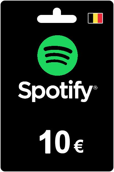 Spotify Card 10 Eur