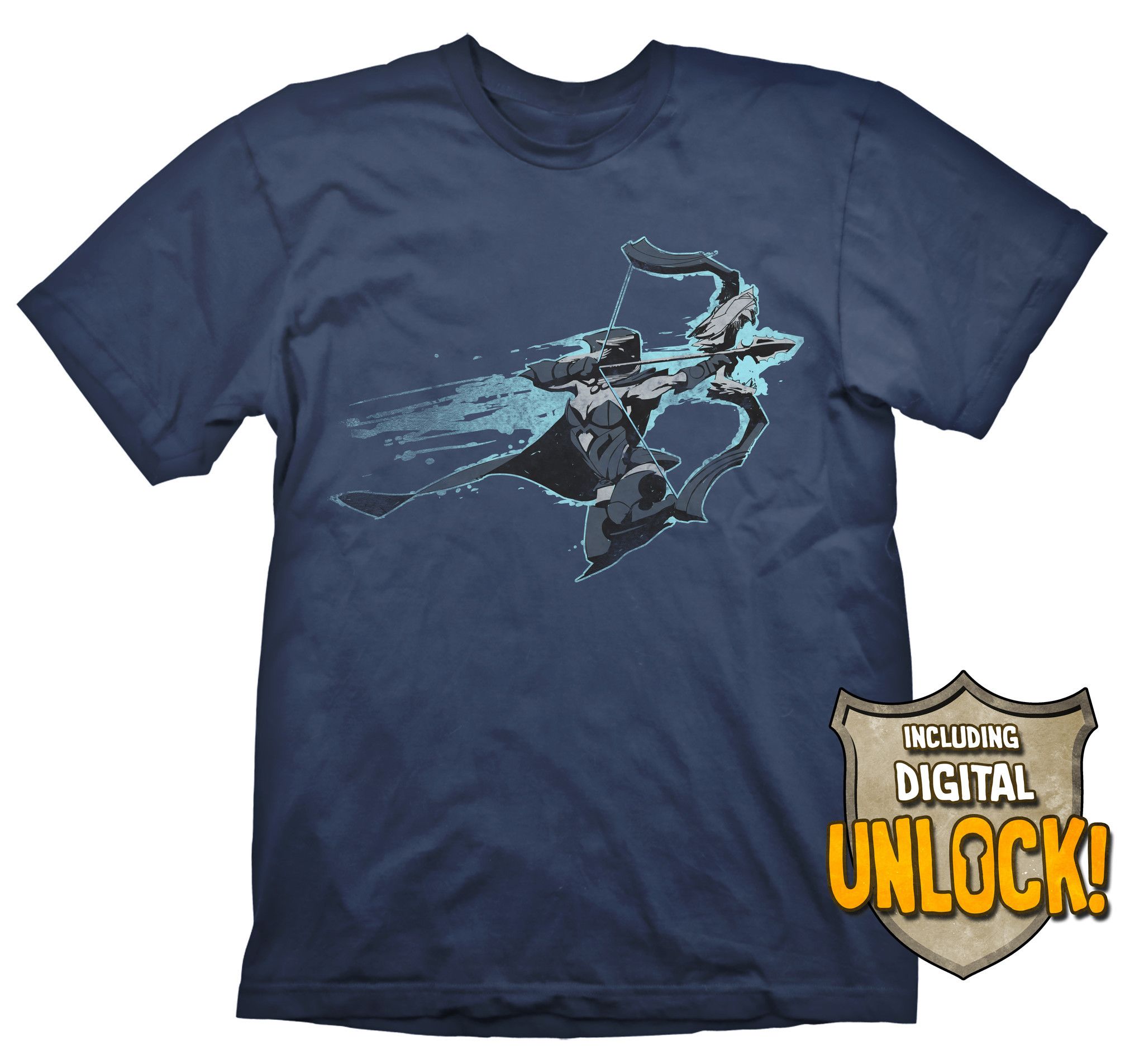 DOTA 2 Drow Ranger T-Shirt + Exclusive Digital Unlock - S