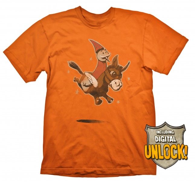 DOTA 2 Wizard & Donkey T-Shirt + Exclusive Digital Unlock - M