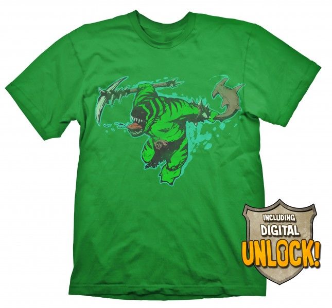 DOTA 2 Tide Hunter T-Shirt + Exclusive Digital Unlock - M