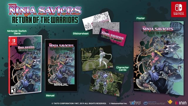 The Ninja Saviors: Return of the Warriors Collector's Edition