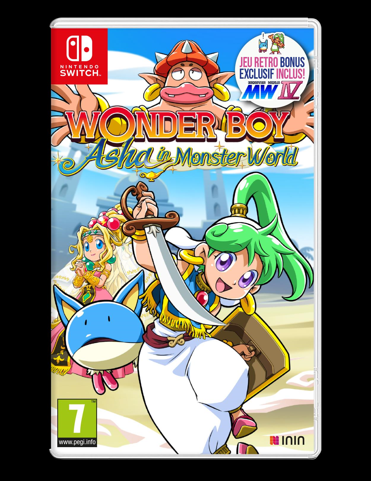 Wonder Boy Asha in Monster World