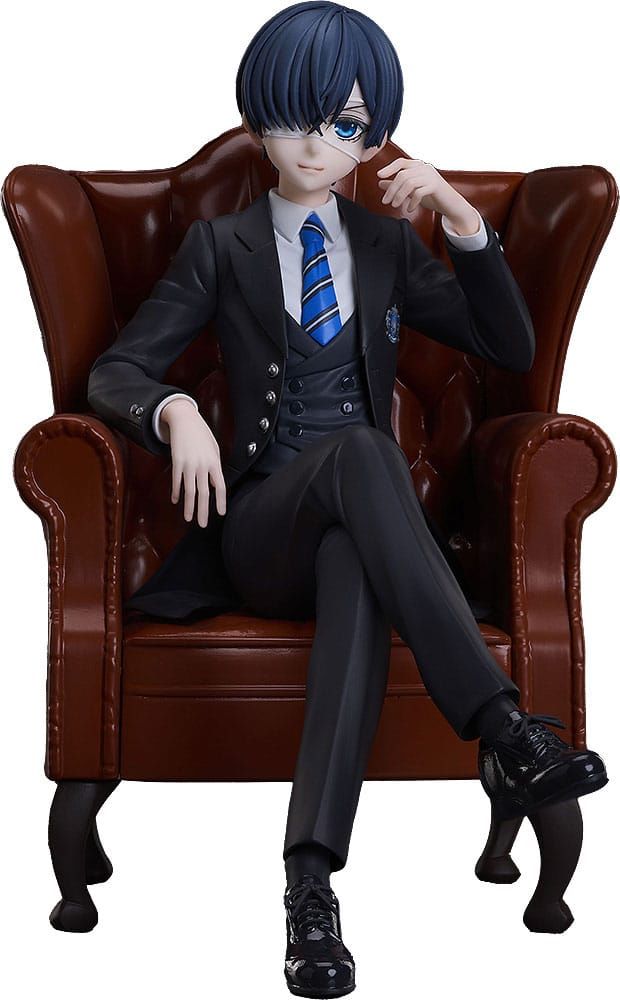 Black Butler : Statue PVC Arc Pensionnat Ciel Phantomhive 15 cm