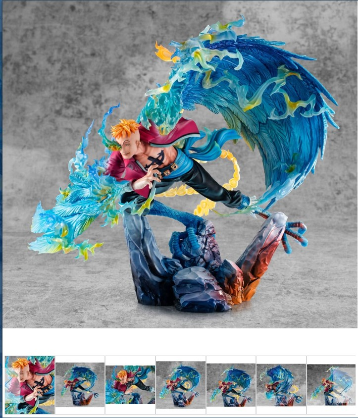 One Piece statuette PVC P.O.P. MAS Maximum Marco the Phoenix Leader of 1st group of Whitebeard Pirates 32 cm