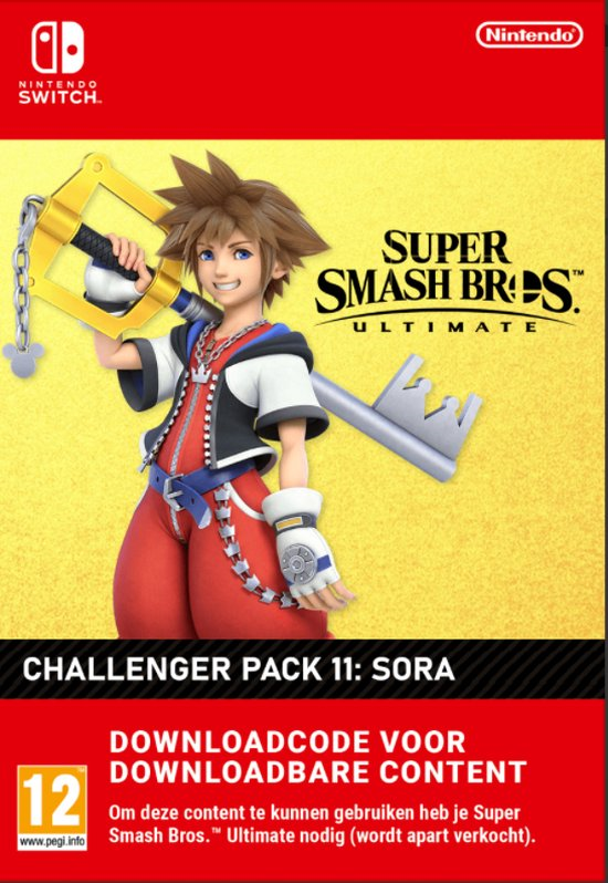 Nintendo Switch SORA Super Smash Bros. Ultimate Challenger Pack 11: Sora - Nintendo