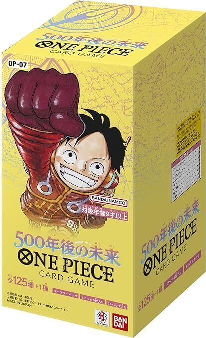 Bandai Namco One Piece Tcg: 500 Years in the Future Booster Box [op-07] Jpn - 24 Packs