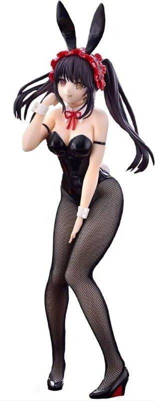 Date A Live V statuette PVC BiCute Bunnies Kurumi Tokisaki Black Color Ver. 29 cm