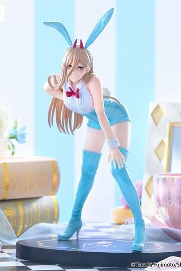 Chainsaw Man statuette PVC BiCute Bunnies Power Light Blue Color Ver. 30 cm
