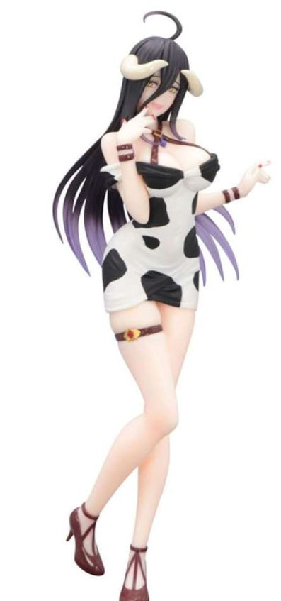 Overlord trio-try-it albedo dress cow pattern figure