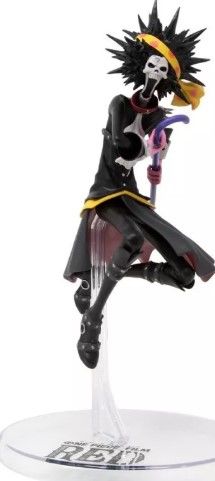 One Piece Film: Red statuette PVC Ichibansho Brook (More Beat) 16 cm