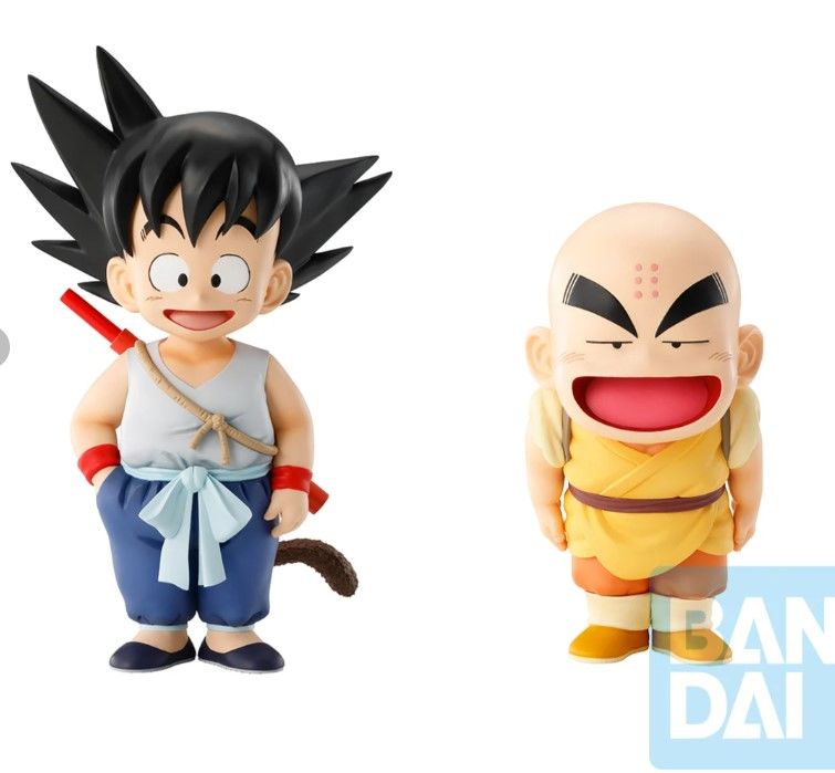 Dragon Ball Statue Ichibansho Masterlise Plus Son Goku & Krillin