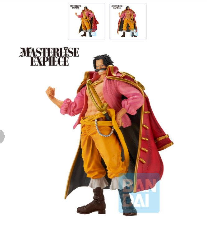 One Piece Figurine Ichibansho Masterlise Gol D. Roger