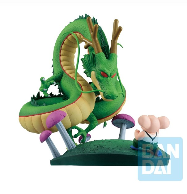 DRAGON BALL - Oolong & Shenron - Figurine Dragon History II 14cm